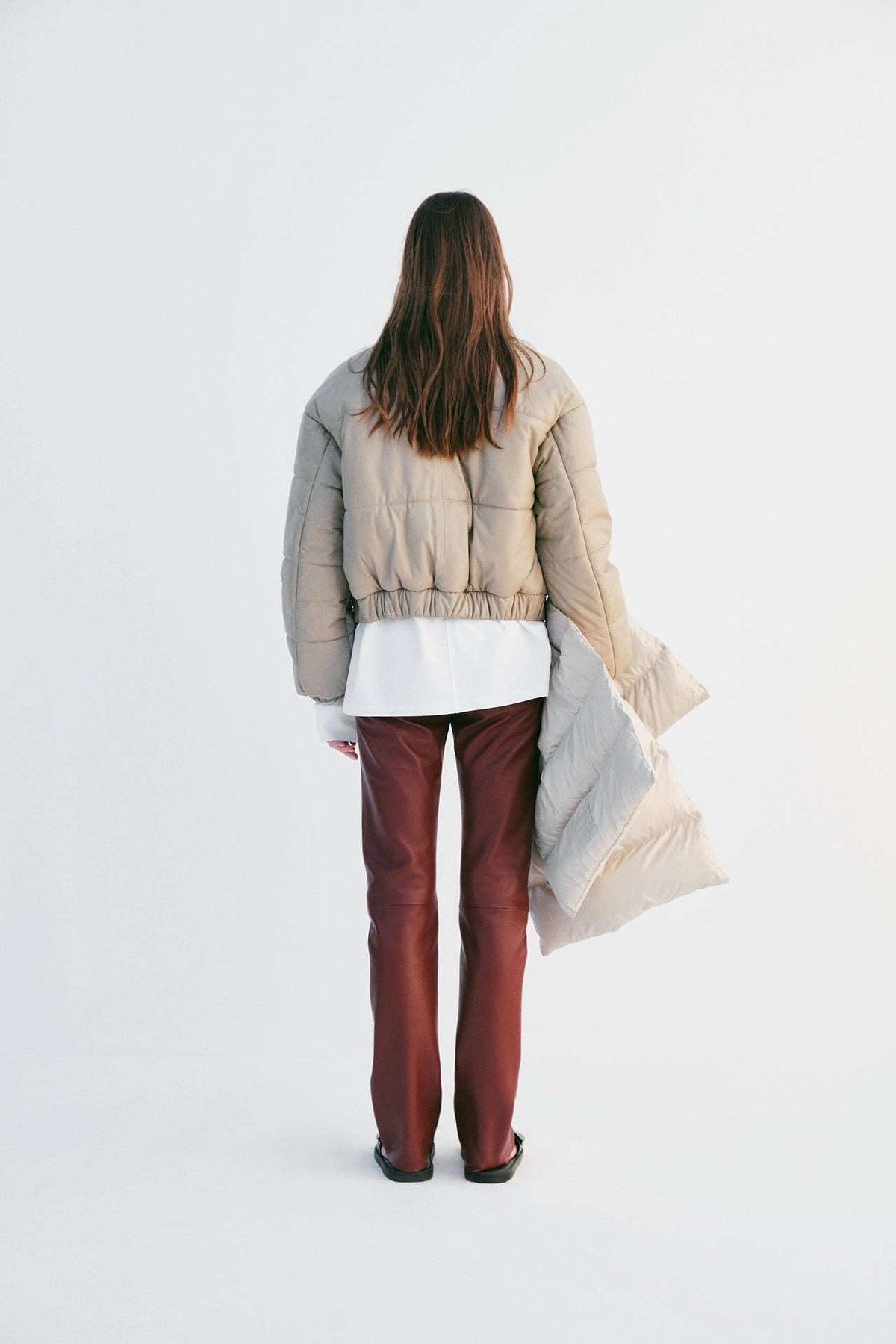CL PUFFER BLANKET - BAMBOO BEIGE