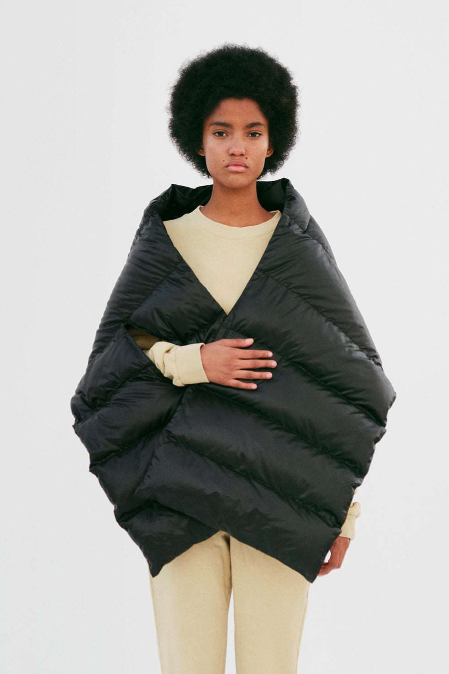 Puffer Blanket - Black