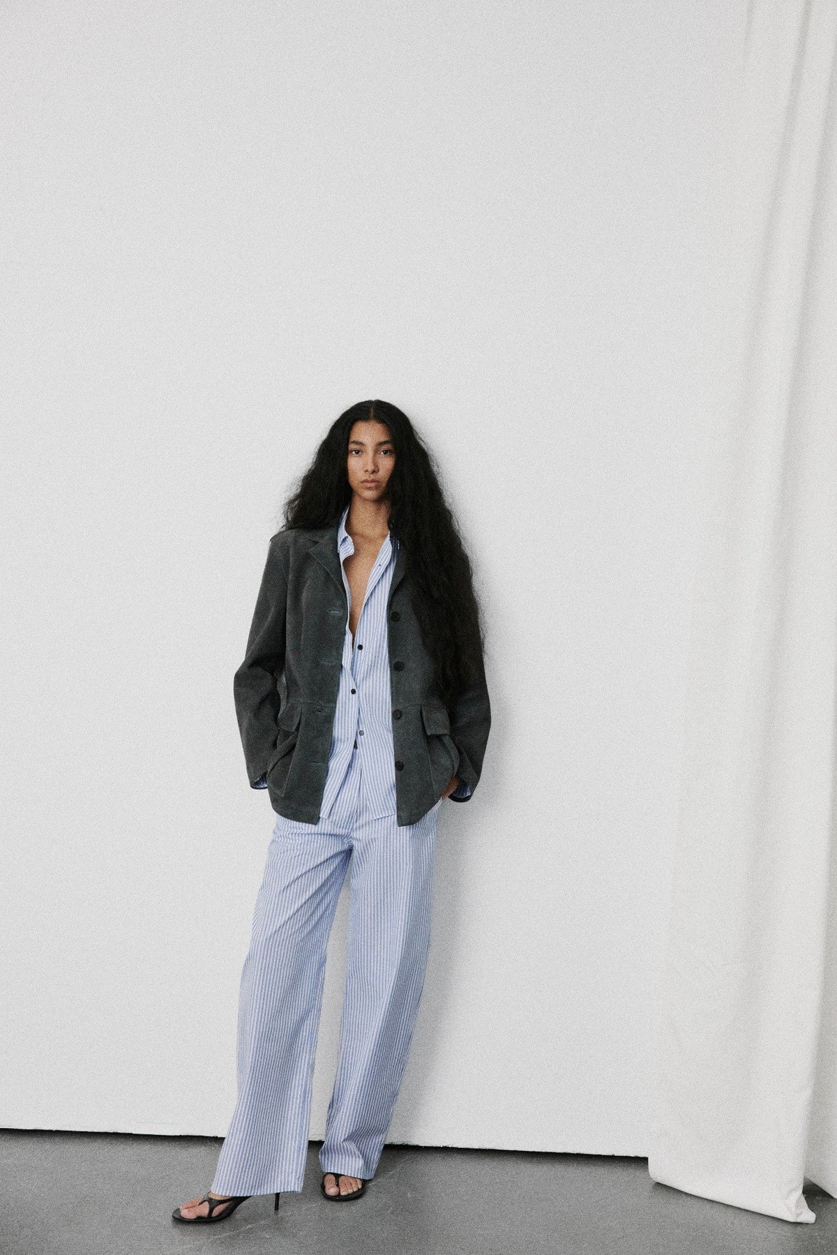 Suede Workwear X Jacket | Graphite