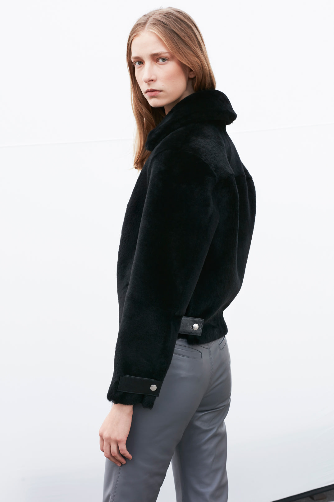 "Courage" Shearling Jacket - Common Leisure 
