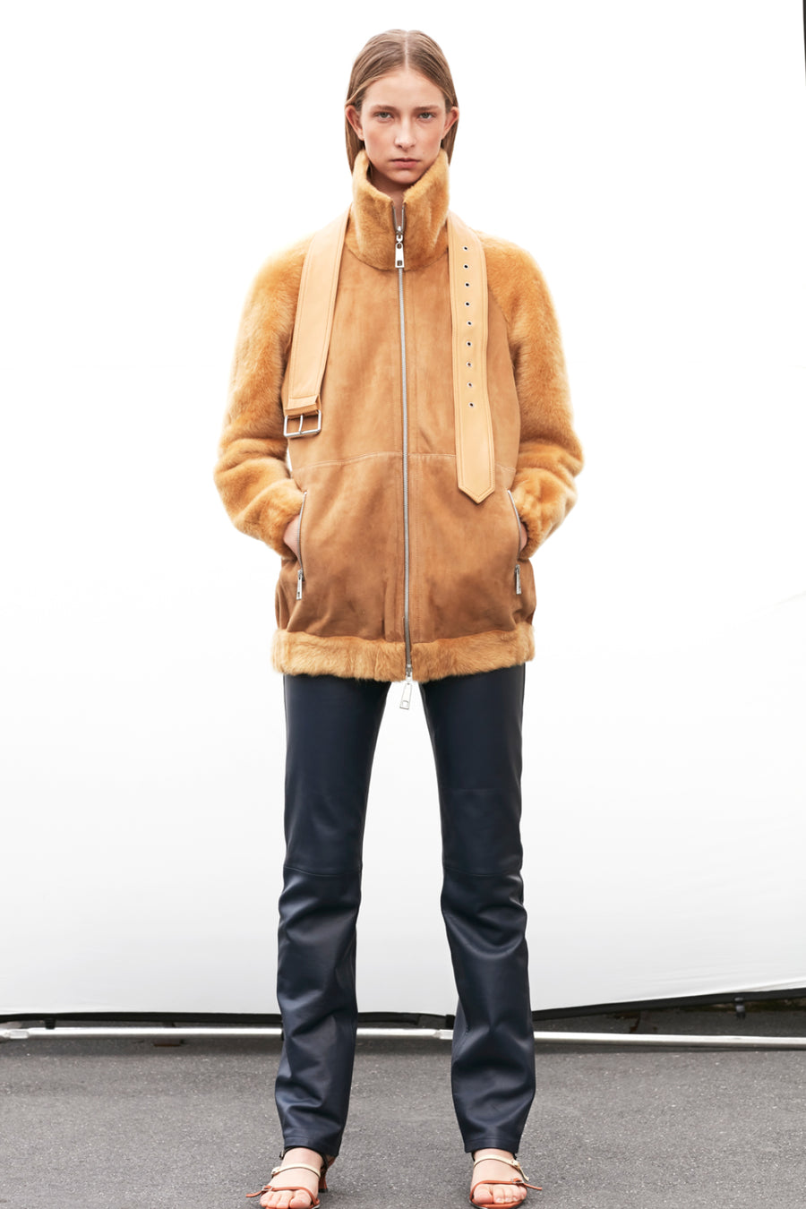 Daffodil Bomber Jacket | Shearling - Gold