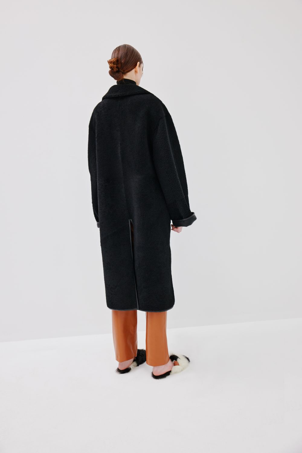 "Angel" Coat (Double-Sided) - Black - Common Leisure 
