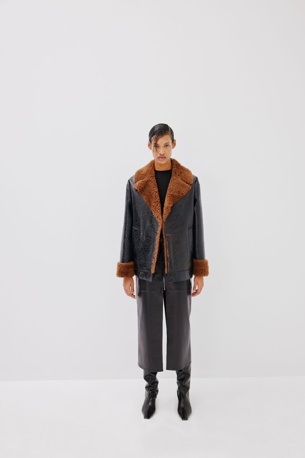 SUNKISSED SHEARLING JACKET