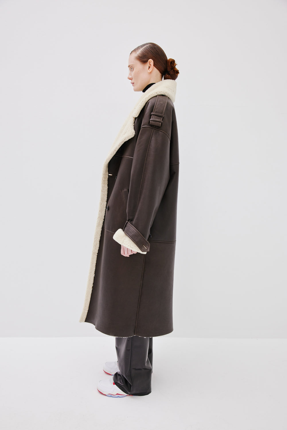 "Grace" Coat - Dark Brown