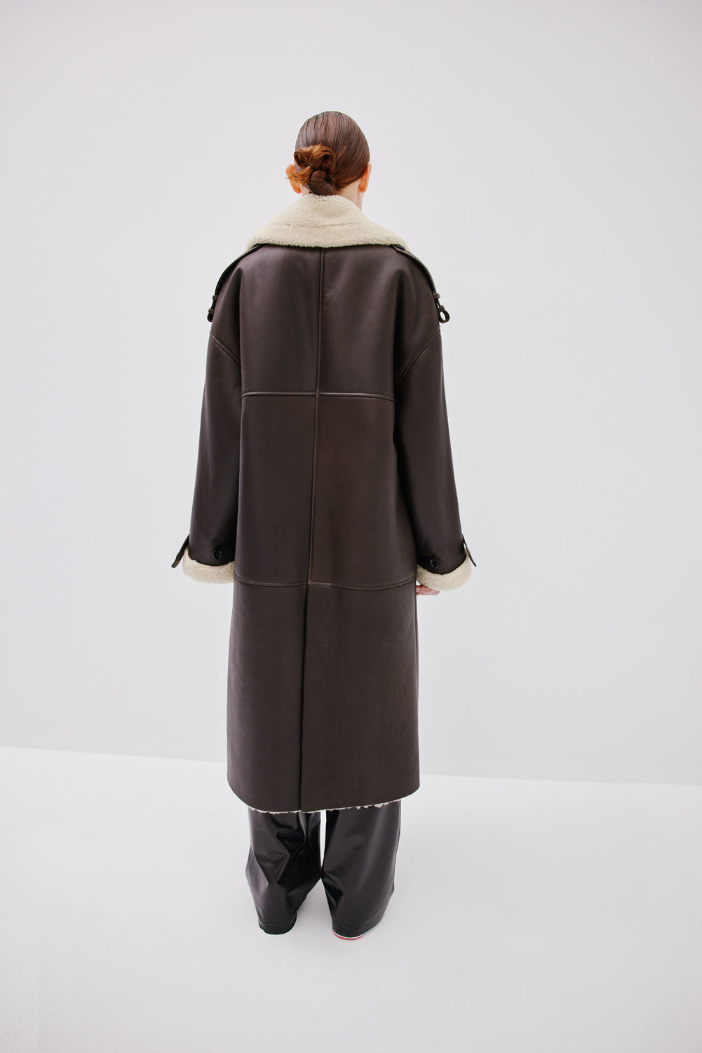 "Grace" Coat - Dark Brown