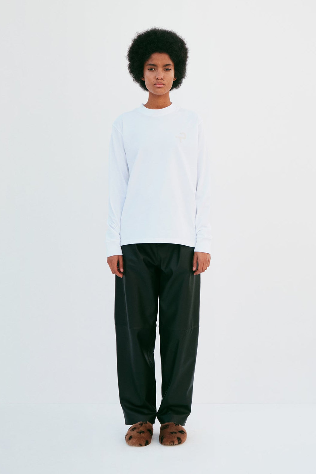 Amblem Branded Long Sleeve T-Shirt