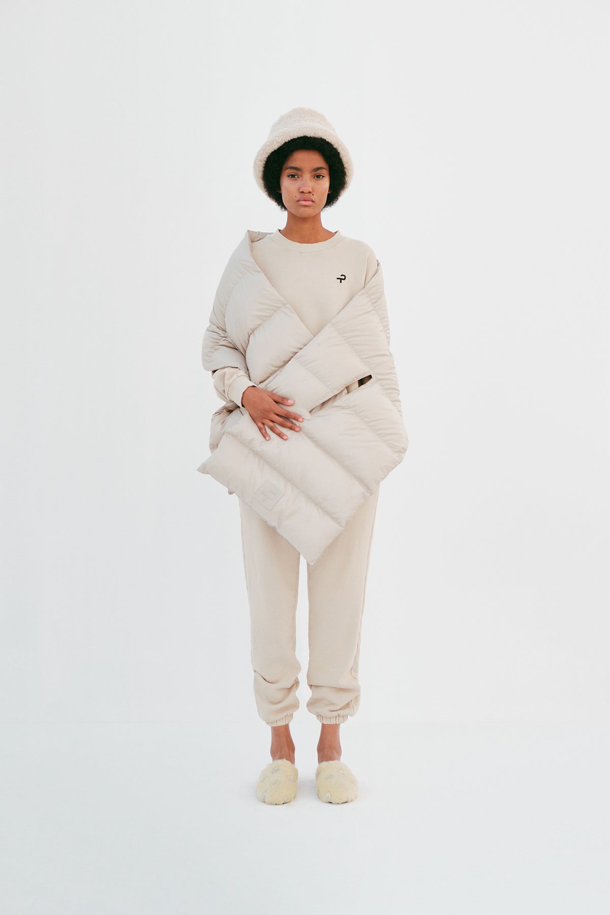 Puffer Blanket - Bamboo Beige - Common Leisure
