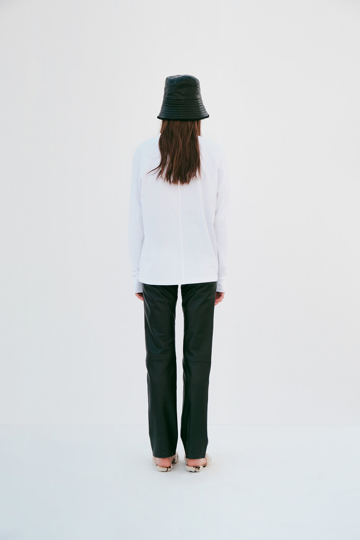 Typography Branded Long Sleeve T-Shirt - Common Leisure
